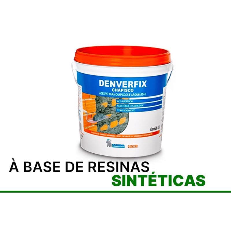 ADESIVO LIQUIDO PARA CHAPISCO 18LT DENVERFIX Destak Ferramentas