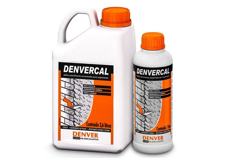 ADITIVO CONCENTRADO PARA ARGAMASSAS 3,6LT DENVERCAL Destak Ferramentas