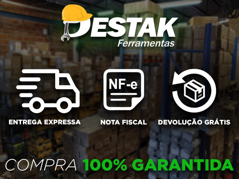 JOGO DE FERRAMENTAS P/ TRABALHOS DOMESTICOS SPARTA 6 PEÇAS Destak Ferramentas