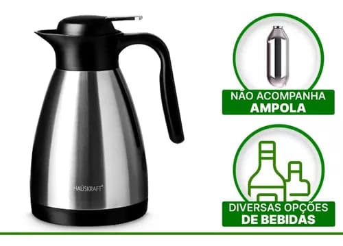 GARRAFA TÉRMICA COFFEE S/AMPOLA 1L Destak Ferramentas