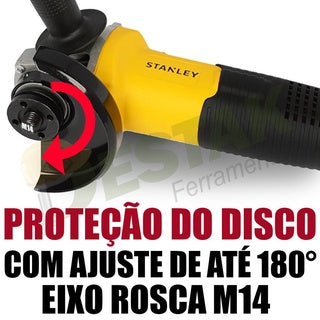 Esmerilhadeira Angular 620w 127v Stanley