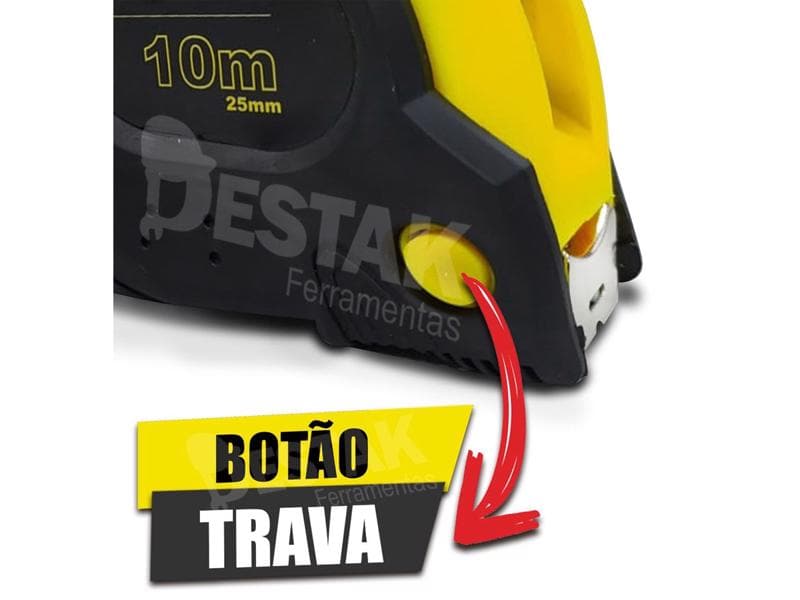 Trena 10mtx25mm Fertak Destak Ferramentas