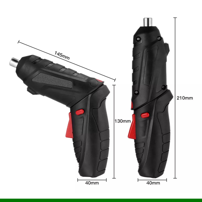 Parafusadeira Furadeira Bateria 12v SNEL com Chave combinada 12 Peças