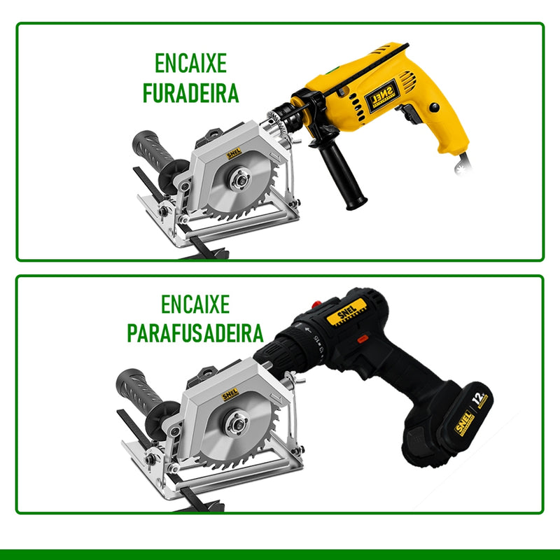 Adaptador Furadeira Para Serra Marmore Re01 Snel Ferramentas