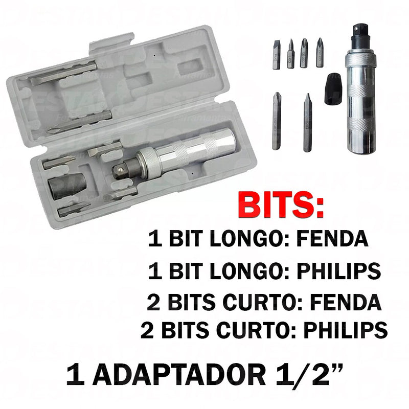 Chave Manual De Impacto 1/2 C/ Caixa Mtx